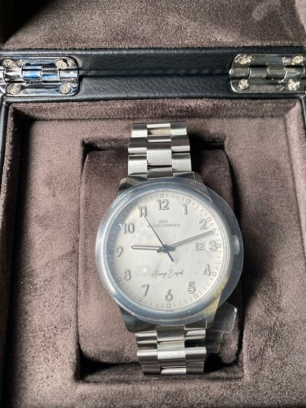 EPOS 3366 Small seconds Silver Dial Hand Winding Men's Watch_